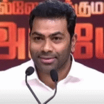 கோவை கலெக்டர் அலுவலகத்தில் அதிகாரிகளுடன் வளர்ச்சி திட்டங்கள் குறித்து ஆலோசனை நடத்தும் அமைச்சர் ஆதவ் அர்ஜுனா.