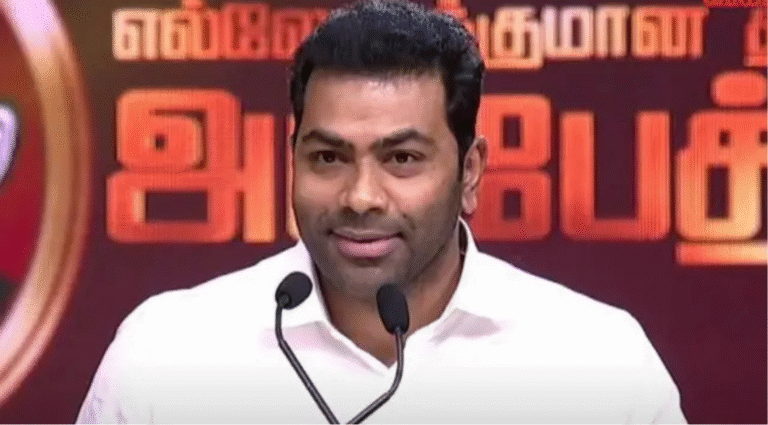 கோவை கலெக்டர் அலுவலகத்தில் அதிகாரிகளுடன் வளர்ச்சி திட்டங்கள் குறித்து ஆலோசனை நடத்தும் அமைச்சர் ஆதவ் அர்ஜுனா.