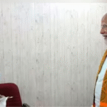 மன் கி பாத் நிகழ்ச்சியில் தமிழக ஆசிரியர் கிரிஜா அம்மாவின் பணிகளை பாராட்டி பேசும் பிரதமர் நரேந்திர மோடி.