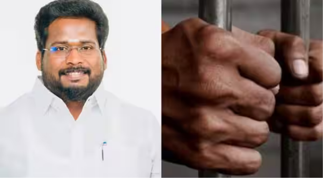 சென்னை காவல் ஆணையர் அலுவலகத்தில் புகார் அளித்த பாஜக நிர்வாகி அலிஷா அப்துல்லா தொடர்பான வழக்கில் கைது செய்யப்பட்ட சூர்யா சிவா.