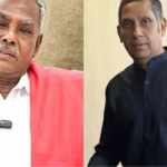 ராஜ்யசபா தேர்தல் விவகாரம் குறித்து கருத்து தெரிவிக்கும் சிபிஎம் மாநில செயலர் சண்முகம் மற்றும் காங்கிரஸ் வேட்பாளர் பிரவீன் சக்கரவர்த்தி.