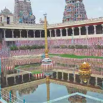 மதுரை மீனாட்சி அம்மன் கோயிலில் ரீல்ஸ் வீடியோ விவகாரம் தொடர்பாக பாதுகாப்பு குறித்து எழுந்த சர்ச்சையை குறிக்கும் பிரதிநிதித்துவ படம்.