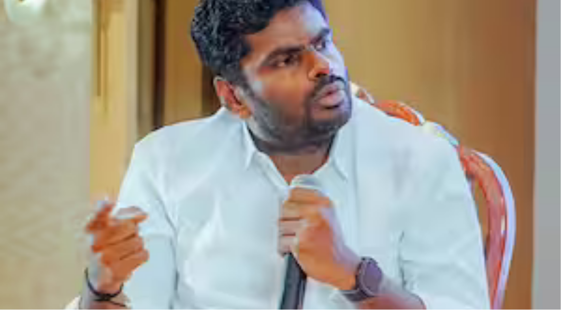 செங்கல்பட்டில் நடைபெற்ற த.வெ.க. இணைப்பு விழாவில் உரையாற்றும் அமைச்சர் ஆதவின் பிரதிநிதித்துவ படம்.