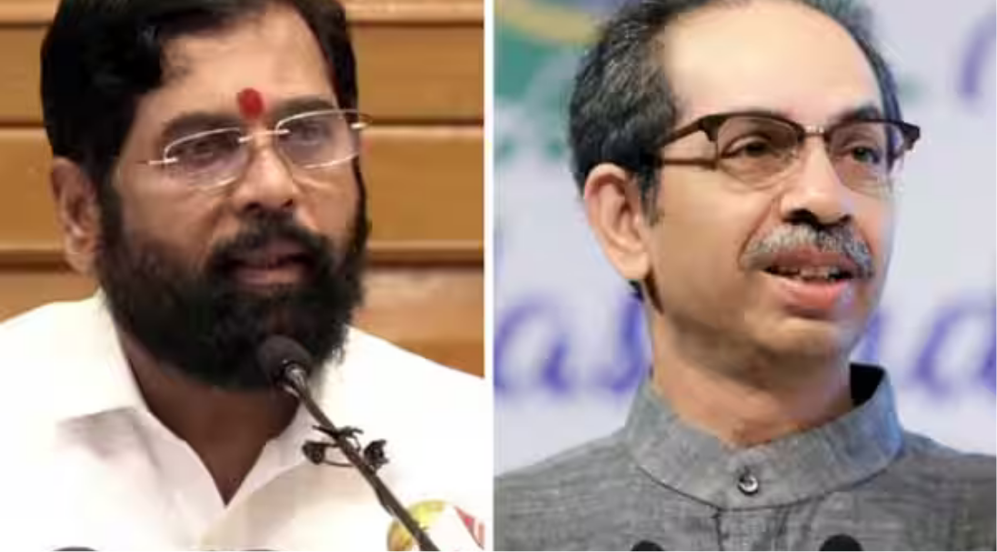 மஹாராஷ்டிரா அரசியல் குறித்து பேசிய ஏக்நாத் ஷிண்டே மற்றும் உத்தவ் தாக்கரே.