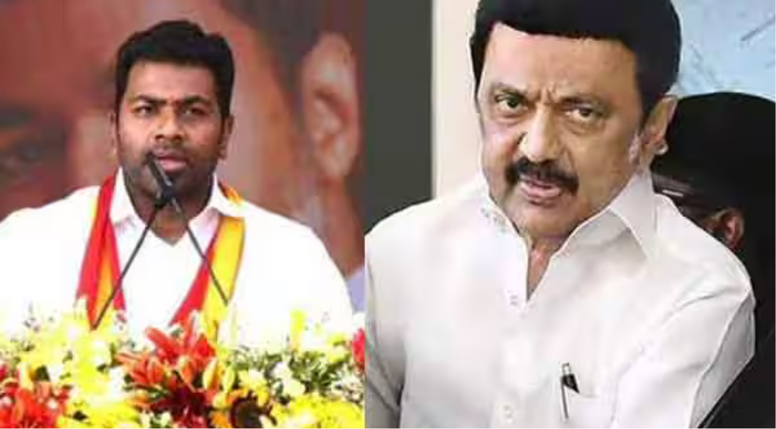 ஸ்டாலினுக்கு ரூ.1 கோடி மானநஷ்ட ஈடு கோரி சட்ட நோட்டீஸ் அனுப்பிய அமைச்சர் ஆதவ்.