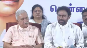 சென்னையில் செய்தியாளர்களிடம் பேசிய மத்திய அமைச்சர் கிஷன் ரெட்டி