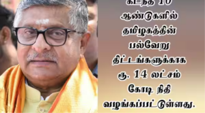 கோவையில் செய்தியாளர்களிடம் பேசிய முன்னாள் மத்திய அமைச்சர் ரவிசங்கர் பிரசாத்.