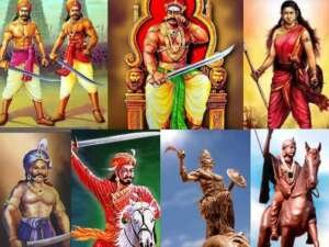 தமிழகத்தில் அன்னிய ஆட்சிகளுக்கு எதிராக நடைபெற்ற போர்கள், கிளர்ச்சிகள் மற்றும் விடுதலை உணர்வை பிரதிபலிக்கும் வரலாற்றுக் காட்சி