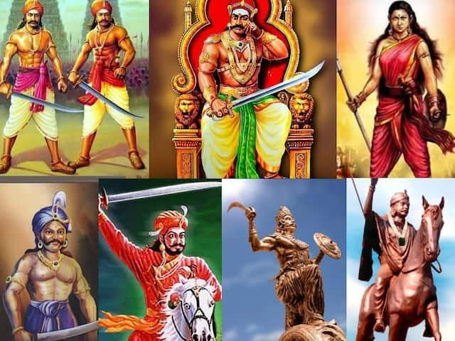 தமிழகத்தில் அன்னிய ஆட்சிகளுக்கு எதிராக நடைபெற்ற போர்கள், கிளர்ச்சிகள் மற்றும் விடுதலை உணர்வை பிரதிபலிக்கும் வரலாற்றுக் காட்சி