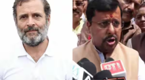 நீட் விவகாரம் குறித்து செய்தியாளர்களிடம் பேசி வரும் பாஜ தேசிய தலைவர் நிதின் நபின்.