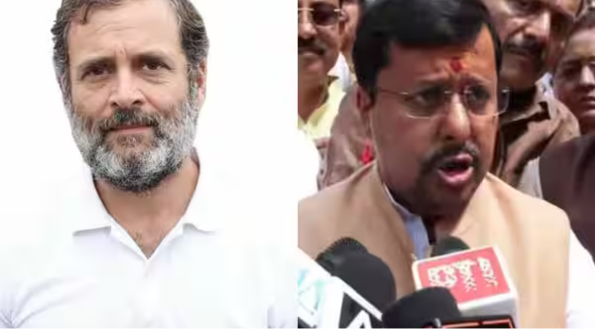நீட் விவகாரம் குறித்து செய்தியாளர்களிடம் பேசி வரும் பாஜ தேசிய தலைவர் நிதின் நபின்.