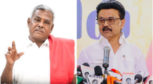 கோவையில் செய்தியாளர்களிடம் பேட்டியளிக்கும் மார்க்சிஸ்ட் மாநில செயலாளர் சண்முகம்