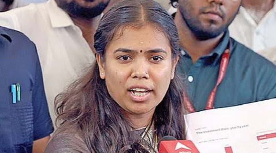 கோவையில் செய்தியாளர்களை சந்தித்து பேசிய தொழில்துறை அமைச்சர் கீர்த்தனா.