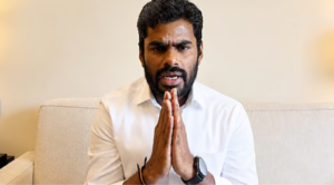 டாஸ்மாக் கடைகள் குறித்து அறிக்கை வெளியிடும் 'வீ தி லீடர்ஸ்' அமைப்பின் நிறுவனர் அண்ணாமலை.