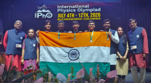 சர்வதேச இயற்பியல் ஒலிம்பியாட் 2026-ல் தங்கப் பதக்கம் வென்ற இந்திய மாணவர்கள்.