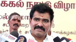 சென்னை தலைமைச் செயலகத்தில் செய்தியாளர்களிடம் பேசிய அமைச்சர் நிர்மல்குமார்.