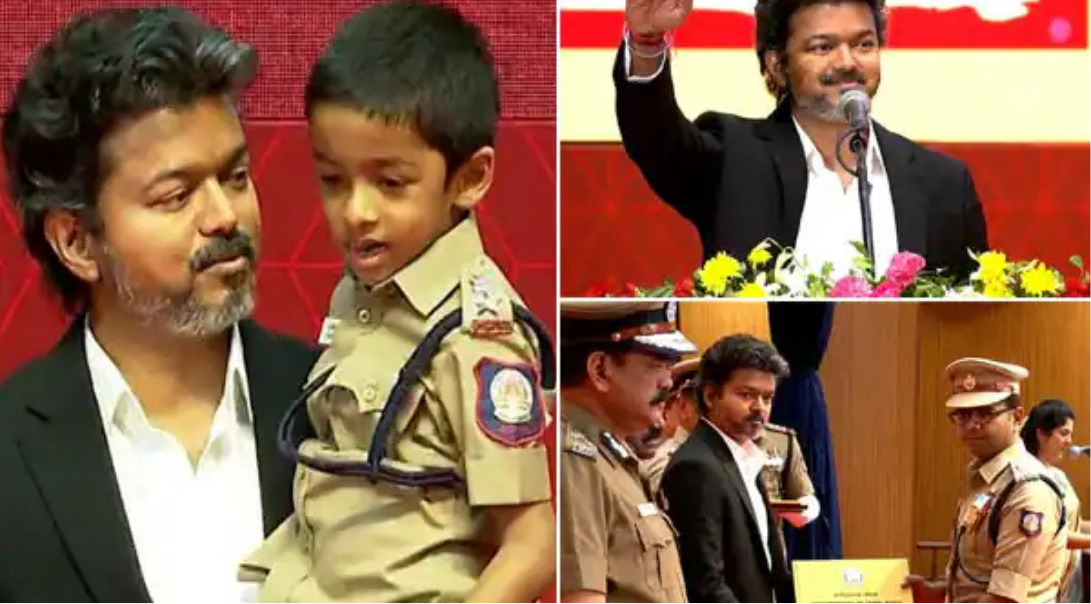 சென்னை மாநிலக் கல்லூரியில் போதைப்பொருள் இல்லாத தமிழகம் இயக்கத்தை தொடங்கி வைத்த முதல்வர் விஜய்