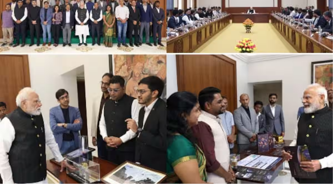 விண்வெளி ஸ்டார்ட்அப் நிறுவனங்களின் தலைமைச் செயல் அதிகாரிகளை சந்தித்த பிரதமர் மோடி
