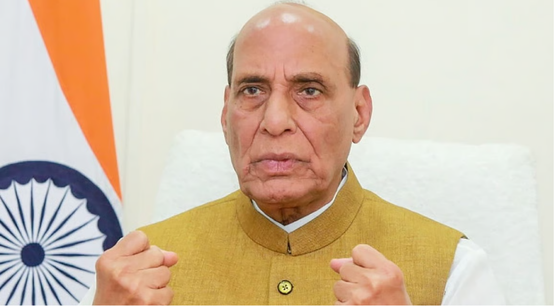 வந்தே மாதரம் விவகாரத்தில் காங்கிரஸை விமர்சித்த மத்திய அமைச்சர் ராஜ்நாத் சிங்