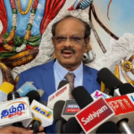 கன்னியாகுமரியில் நடைபெற்ற நிகழ்ச்சியில் ராக்கெட் ஏவுதலில் தனியார் நிறுவனங்களின் பங்களிப்பு மற்றும் ஏர் ஆம்புலன்ஸ் சேவையின் அவசியம் குறித்து பேசிய முன்னாள் இஸ்ரோ விஞ்ஞானி இளங்கோவன்.