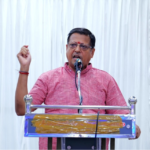 சென்னையில் நடைபெற்ற "தமிழகத்தில் ஆன்மீகம்" கருத்தரங்கில் உரையாற்றும் வேத விஞ்ஞான ஆராய்ச்சி மைய நிறுவனர் பால கௌதமன்.