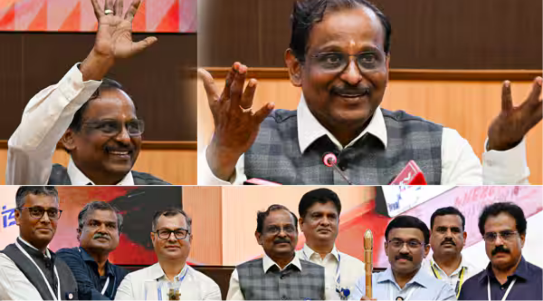 EOS-05 வெற்றிகரமான ஏவுதலுக்கு பிறகு இஸ்ரோ தலைவர் நாராயணன் பேச்சு