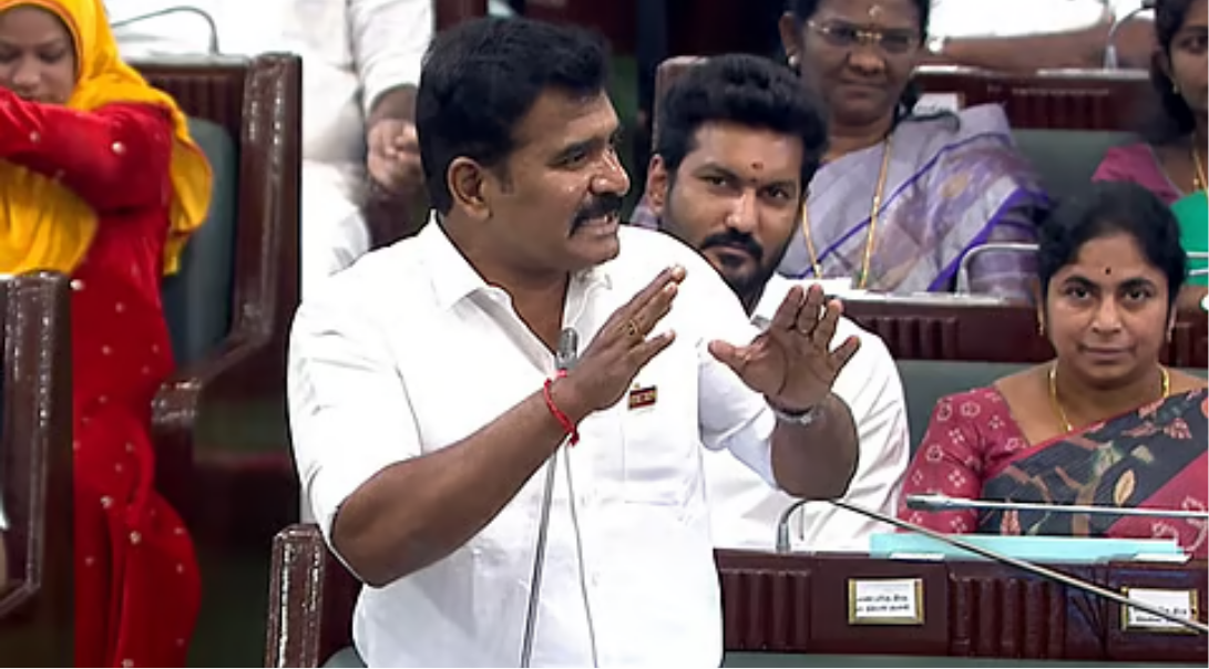 சட்டப்பேரவையில் மிசா கைது விவகாரம் குறித்து பேசிய அமைச்சர் நிர்மல் குமார்