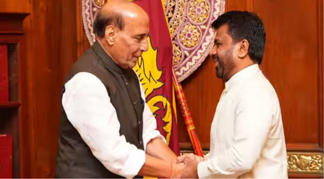 ராஜ்நாத் சிங்குடன் இலங்கை அதிபர் அநுரகுமார திசநாயகே சந்திப்பு