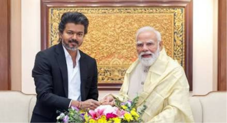 பிரதமர் நரேந்திர மோடிக்கு பிறந்தநாள் வாழ்த்து தெரிவித்த முதல்வர் விஜய்
