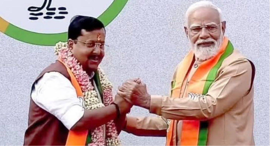 பிரதமர் மோடியின் வளர்ச்சித் திட்டங்கள் குறித்து பேசிய பாஜக தலைவர் நிதின் நபின்