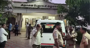 அருமனை பேரூராட்சி கூட்டத்தில் போலீசார் முன்னிலையில் ஏற்பட்ட பரபரப்பு