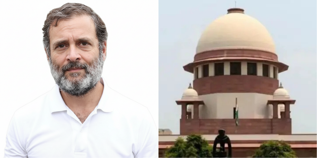 வாக்காளர் பட்டியல் திருத்தம் தொடர்பாக ராகுல் காந்தி உள்ளிட்ட இண்டி கூட்டணித் தலைவர்கள் தாக்கல் செய்த மனுவில் குறைபாடுகளைச் சுட்டிக்காட்டிய உச்ச நீதிமன்றப் பதிவகம் தொடர்பான செய்தி.