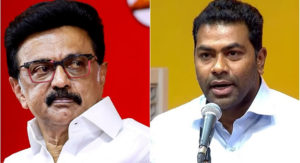 எஸ்ஐஆர் வாக்காளர் பட்டியல் திருத்தம் தொடர்பாக திமுக தலைவர் ஸ்டாலினை விமர்சித்த தமிழக வெற்றிக் கழக அமைச்சர் ஆதவ்.