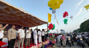 டெல்லி தேசிய காவல் நினைவுச் சின்னத்தில் போதைப்பொருள் எதிர்ப்பு தேசிய பைக் பேரணியைத் தொடங்கி வைத்த மத்திய உள்துறை அமைச்சர் அமித்ஷா
