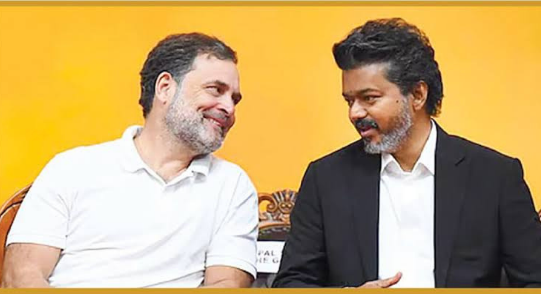 தமிழக வெற்றிக் கழகத் தலைவர் விஜய், காங்கிரஸ் மற்றும் தேர்தல் நடைமுறைகள் தொடர்பாக முன்வைக்கப்பட்ட அரசியல் விமர்சனங்கள் குறித்த செய்தி.