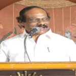 திருமண நிகழ்ச்சியில் தமிழக வெற்றிக் கழக ஆட்சி குறித்து சர்ச்சைக்குரிய வகையில் பேசிய திமுக நிர்வாகி திண்டுக்கல் லியோனி.