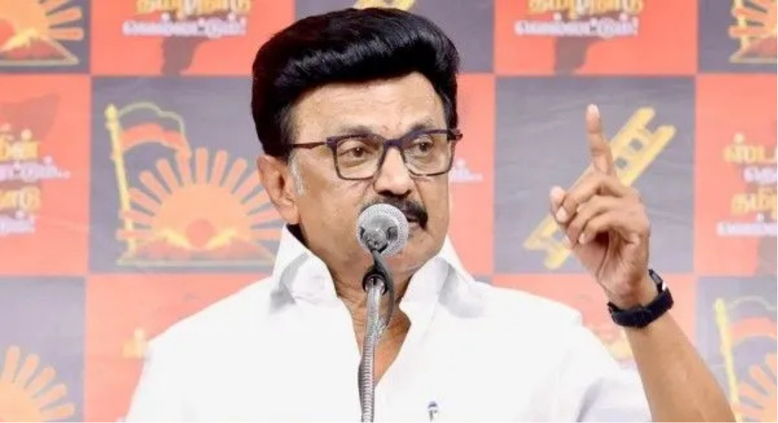 திருமண விழாவில் தமிழக வெற்றிக் கழக ஆட்சி குறித்து விமர்சித்த திமுக தலைவர் மு.க. ஸ்டாலின்.