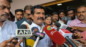 கோவையில் செய்தியாளர்களிடம் சிறை பாதுகாப்பு, முன்னாள் அமைச்சர் கைது மற்றும் முறைகேடு குற்றச்சாட்டுகள் குறித்து பேசிய அமைச்சர் நிர்மல்குமார்.